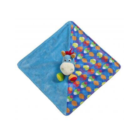 Playgro Mazlící dečka Oslík, modrý