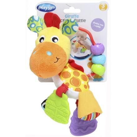 Playgro Závěsná žirafa s kousátky, velká
