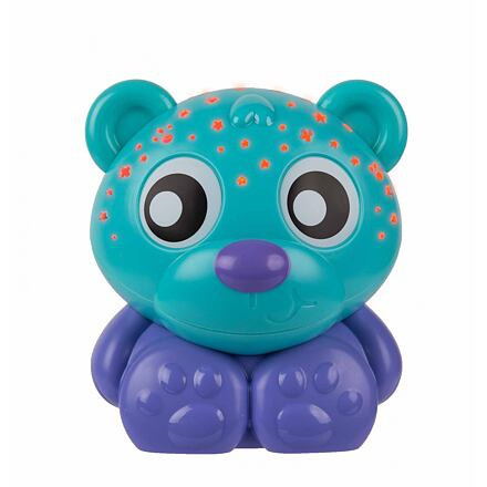 Playgro - Usínací lampička medvídek s projektorem - zelený