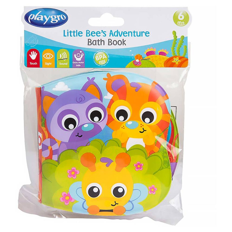 Playgro koupací knížka se zvířátky