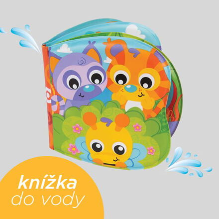 Playgro koupací knížka se zvířátky