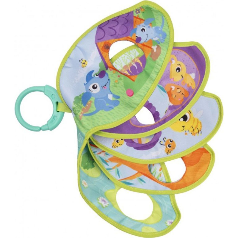 Playgro - Veselá knížka se zvířecími maňásky