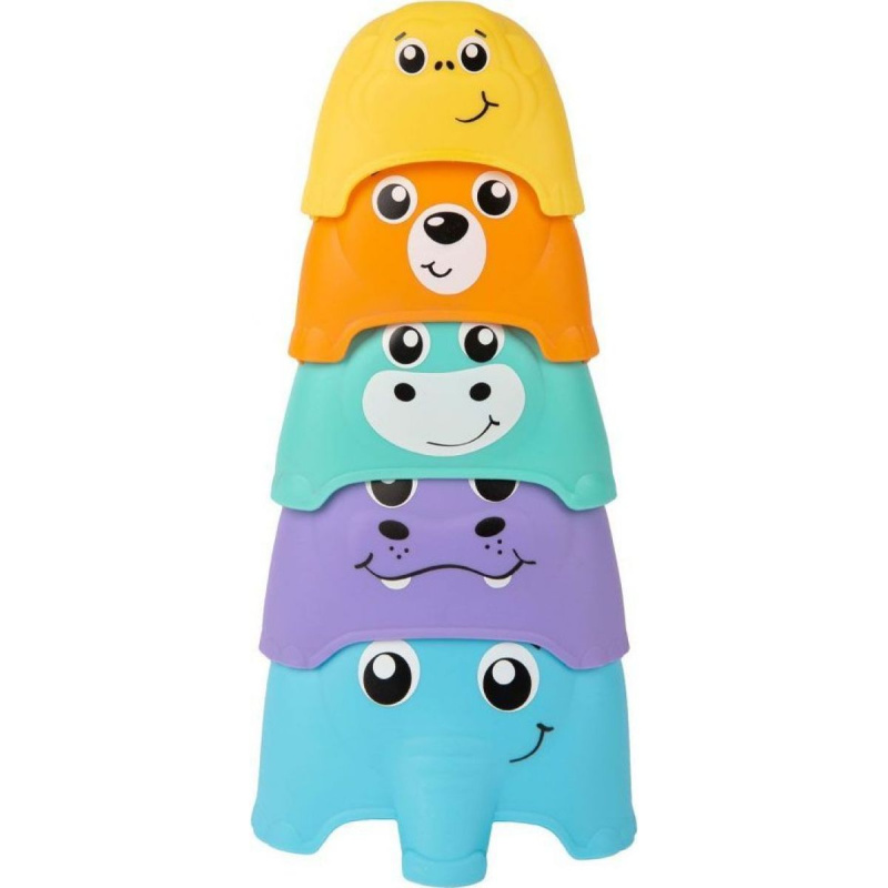 Playgro Skládací mističky se zvířátky