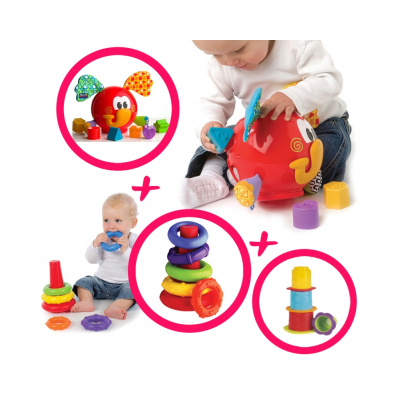 Playgro Dárkový set se slonem