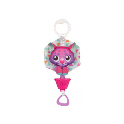 Playgro - Hrající kočička růžová