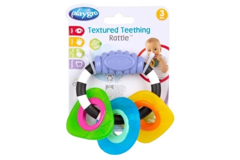 Playgro kousací chrastítko se tvary pro miminka