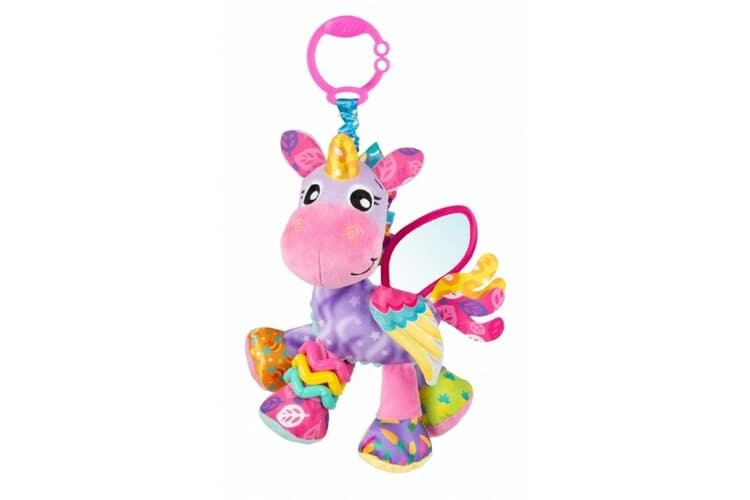 Playgro jednorožec Stella – závěsná hračka pro miminka