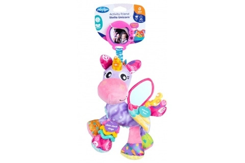 Playgro jednorožec Stella – závěsná hračka pro miminka