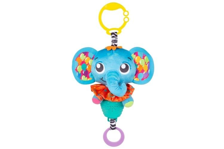 Hrající slůně Elly Playgro – hudební hračka pro miminka