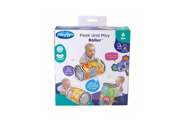 Playgro chrasticí válec pro podporu lezení