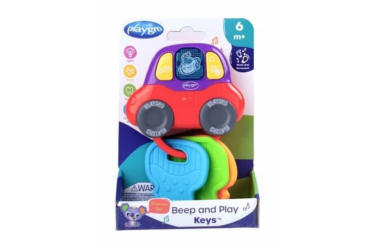 Playgro interaktivní klíče se zvuky a světly pro miminka