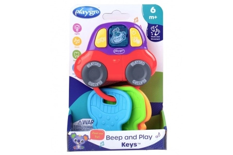 Playgro interaktivní klíče se zvuky a světly pro miminka
