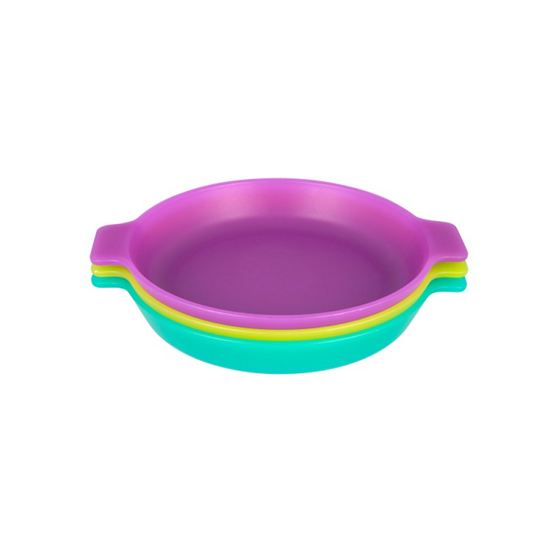 PLAYGRO Dětské talířky 3 kusy
