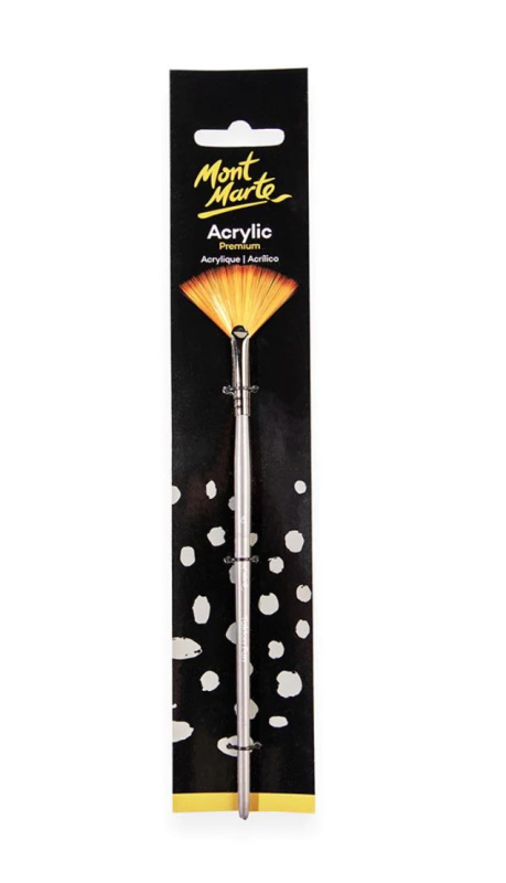 Štětec na akryl Mont Marte - vějíř
