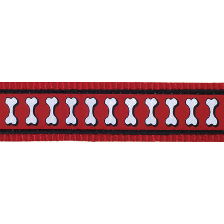 Vodítko RD přep. 12 mm x 2 m - Bones Rfx - Červená