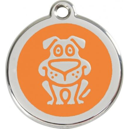 Známka Red Dingo - Pes - Oranžová velikost známky M - 30 mm