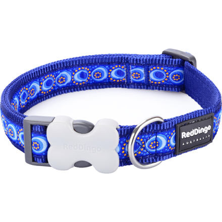 Obojek RD 20 mm x 30-47 cm - Cosmos Blue