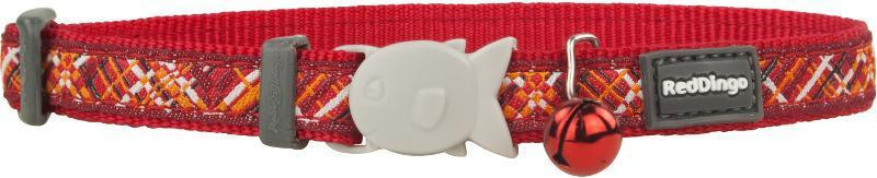 RedDingo Obojek Flanno Red - 1,2/20 až 32cm