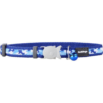 Obojek pro kočky - Camouflage Navy