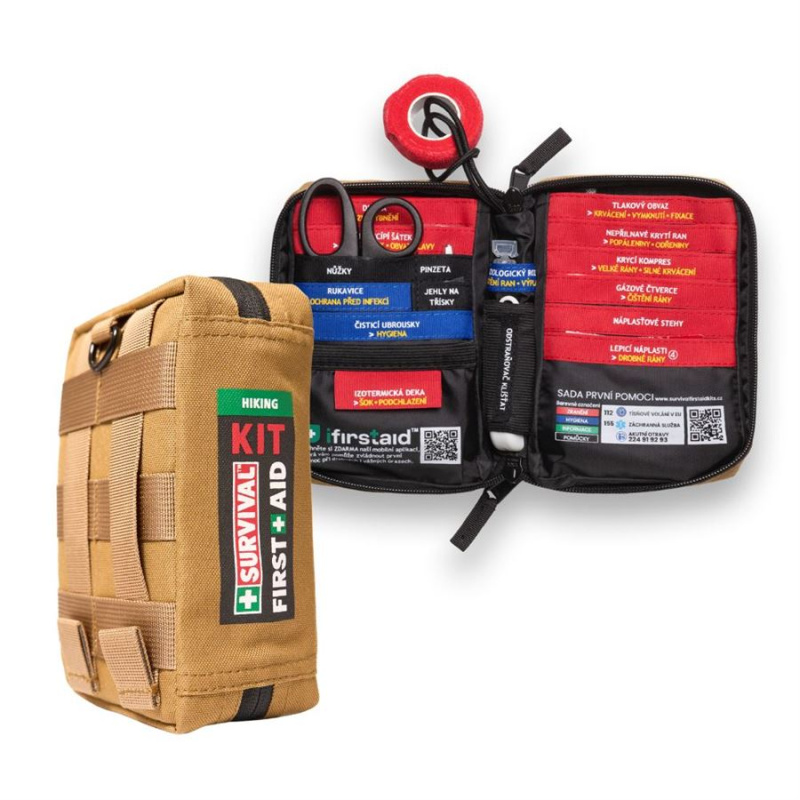 Survival rybářská lékarnička first aid kit hiking