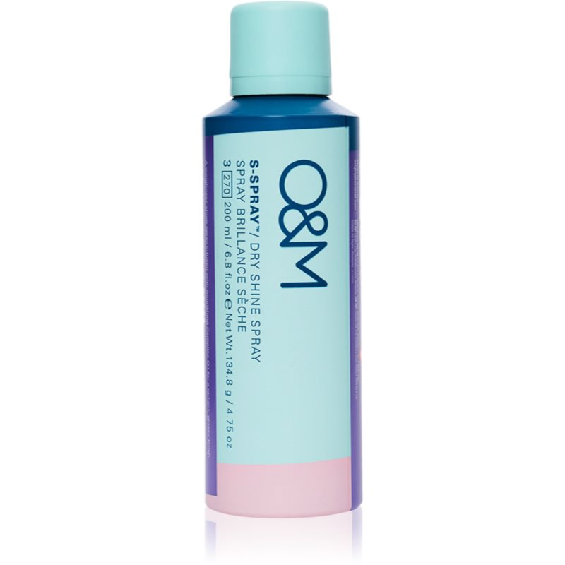 Original & Mineral S-Spray Dry Shine Spray lesk ve spreji na vlasy 200 ml