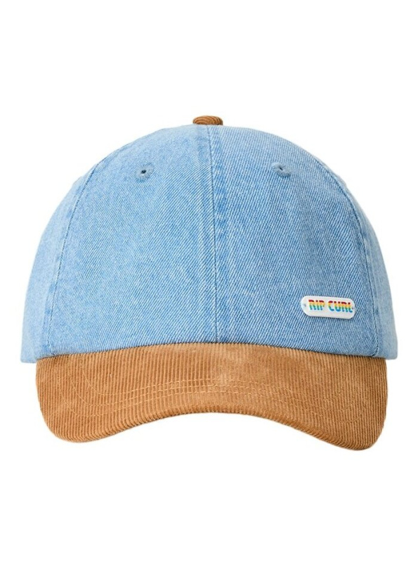 Rip curl dámská kšiltovka Mixed Montage Vintage Blue | Hnědá | Velikost One Size | 100% bavlna