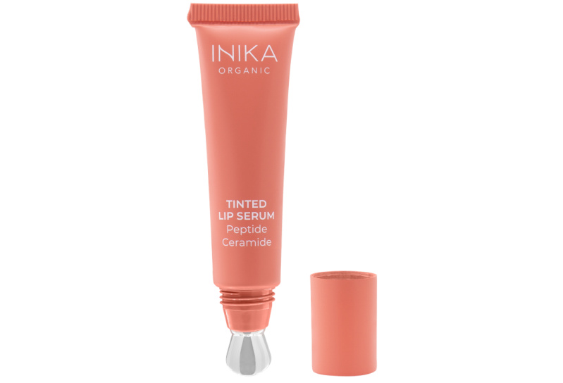 Inika Organic Tónované sérum na rty s peptidy a ceramidy Blush 10 ml