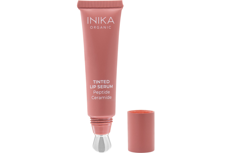 Inika Organic Tónované sérum na rty s peptidy a ceramidy Peony 10 ml
