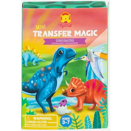 Tiger Tribe Kreativní sada Mini Transfer Magic - Dinosaurs