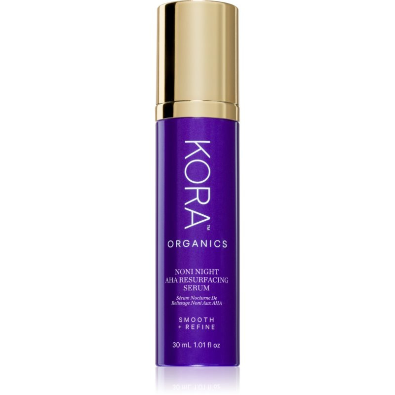KORA Organics Noni Night AHA Resurfacing Serum regenerační sérum 30 ml