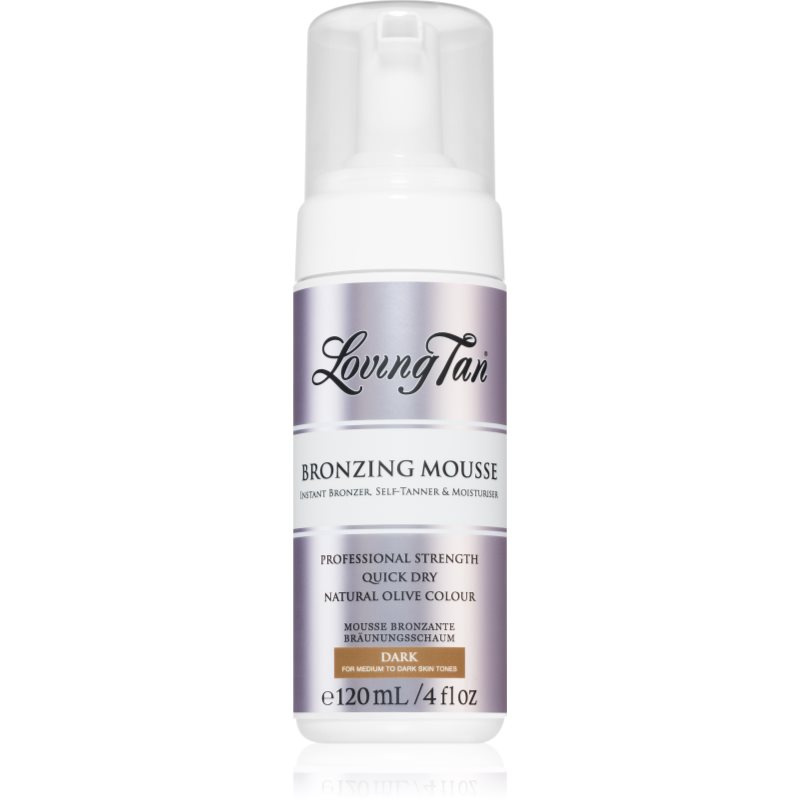 Loving Tan Bronzing Mousse samoopalovací pěna odstín Dark 120 ml