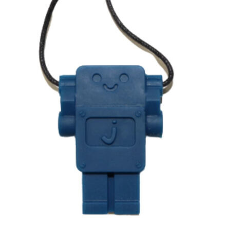 Jellystone Designs Uklidňující přívěsek Robot - modrý