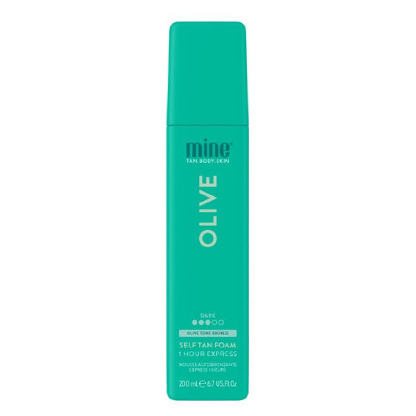 Minetan Samoopalovací pěna pro velmi tmavé opálení Original Olive (Self Tan Foam) 200 ml