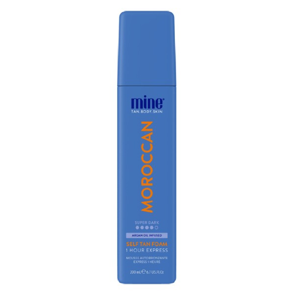 Minetan Samoopalovací pěna pro velmi tmavé opálení Moroccan (Self Tan Foam) 200 ml