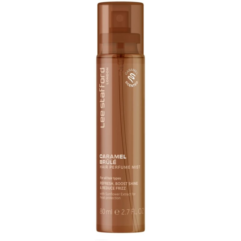 Lee Stafford Hair Perfume Mist parfémovaná mlha do vlasů pro ženy Caramel Brûlé 80 ml