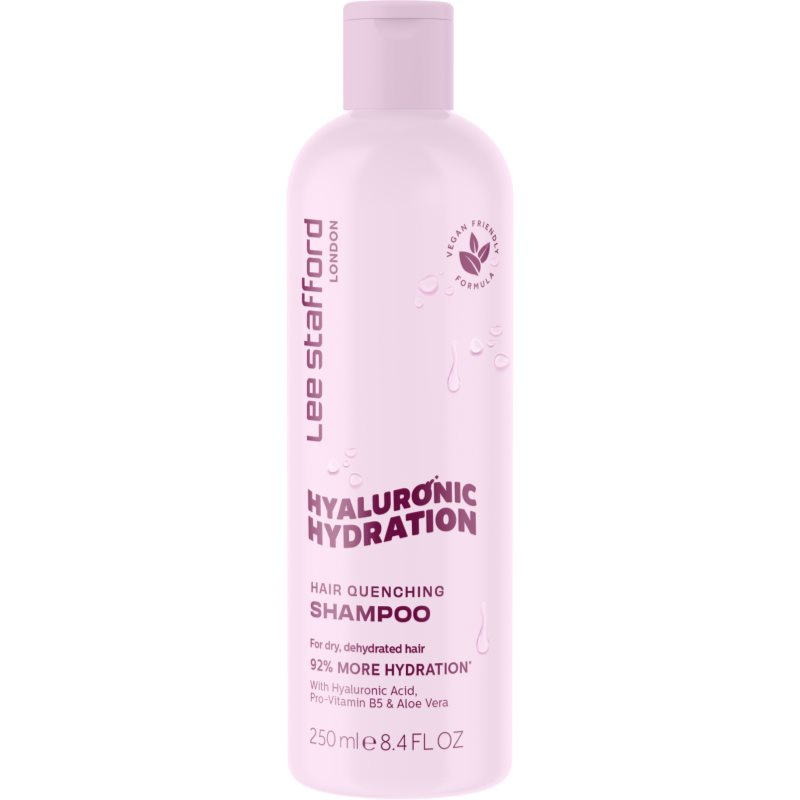 Lee Stafford Hyaluronic Hydration Hair Quenching Shampoo intenzivně hydratační šampon 250 ml