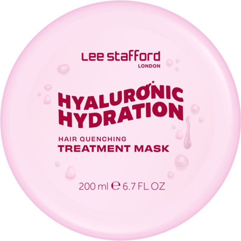 Lee Stafford Hyaluronic Hydration Hair Quenching Treatment Mask hydratační maska na vlasy 250 ml