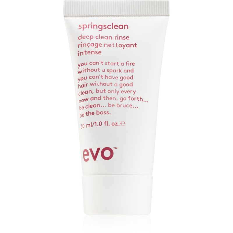 EVO Springsclean Deepclean Rinse hloubkově čisticí šampon 30 ml