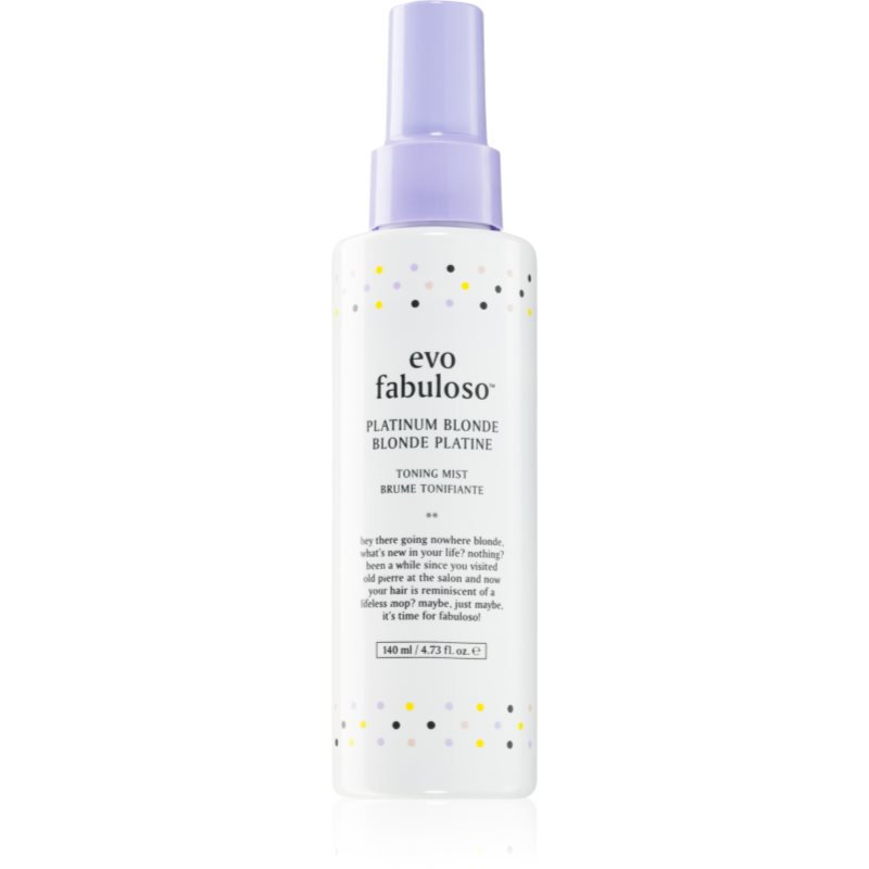 EVO Fabuloso Platinum Blonde Ton Mist 140ml