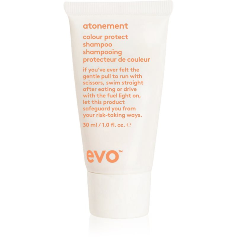 EVO Atonement Colour Protect Shampoo šampon pro ochranu barvených vlasů s UV filtrem 30 ml