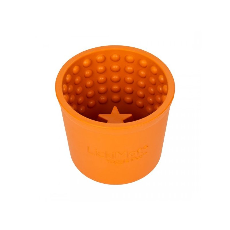 LickiMat YOGGIE POT, Barva: Oranžová