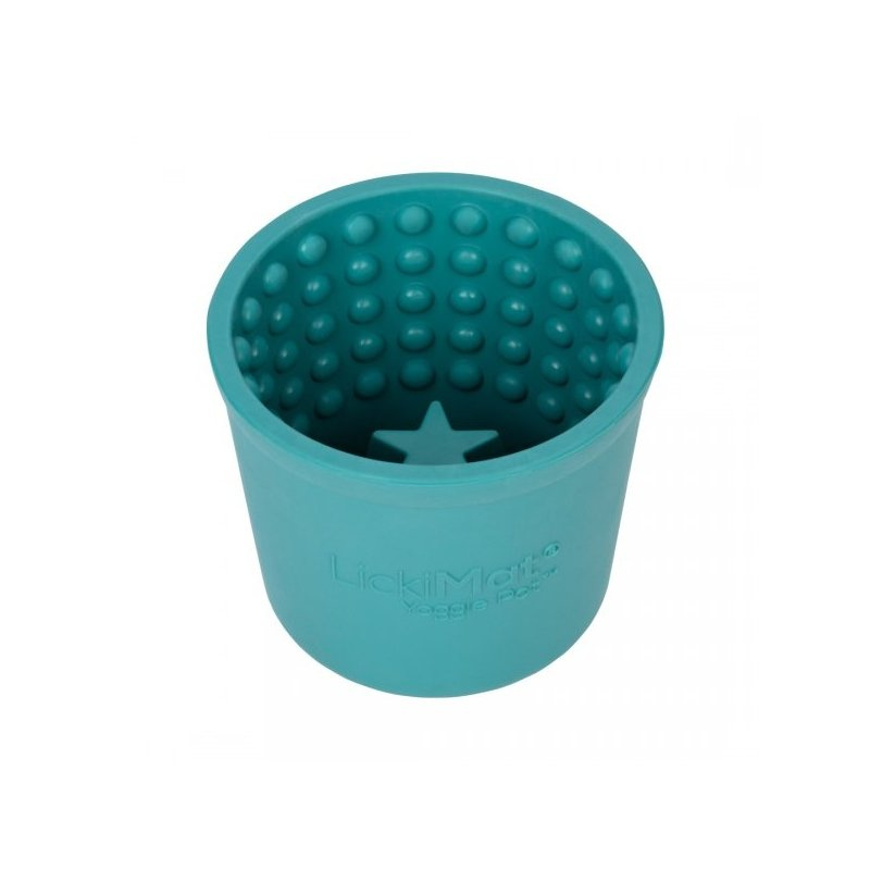 LickiMat YOGGIE POT, Barva: Modrá