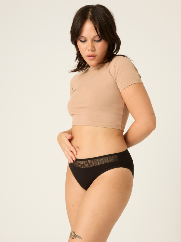 Menstruační kalhotky Modibodi Sensual Bikini Light-Moderate (MODI4050) XS