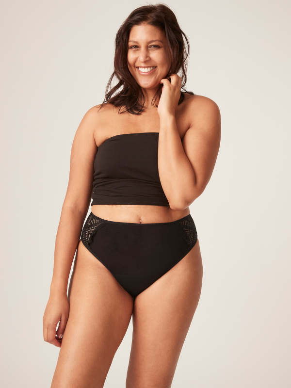 Menstruační kalhotky Modibodi Sensual French Cut Moderate-Heavy (MODI4030) 3XL