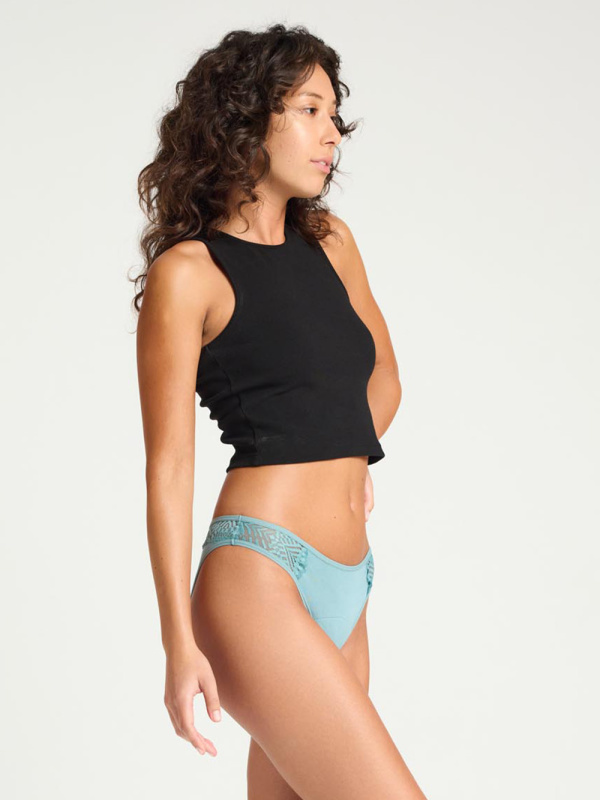 Menstruační kalhotky Modibodi Sensual Cheeky Brief Moderate-Heavy Arizona Blue (MODI4032AB) M