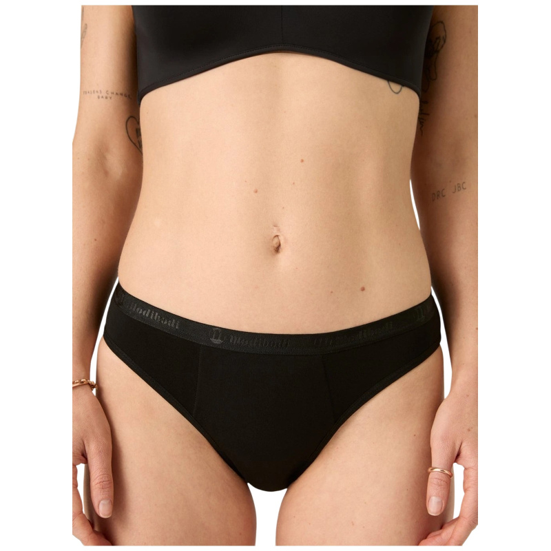 Menstruační kalhotky Modibodi Classic Bikini Super Overnight (CLBISOBLAW) M