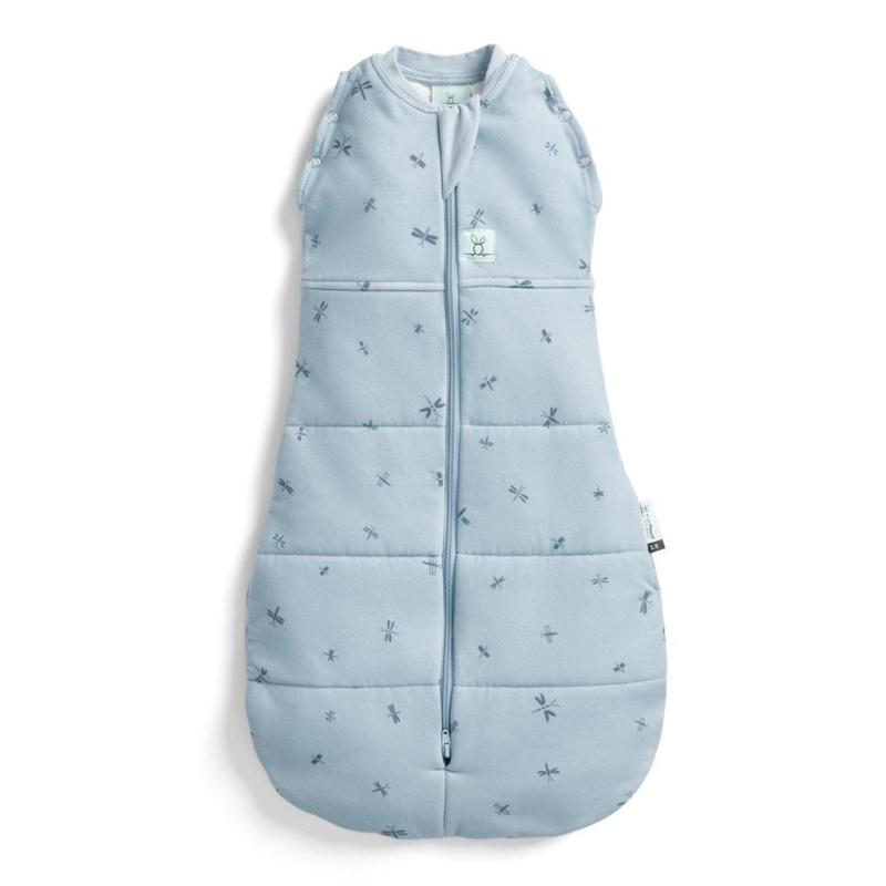 ergopouch Zavinovačka a pytel na spaní 2v1 Cocoon Dragonflies 0-3 m, 3-6 kg, 2,5 tog