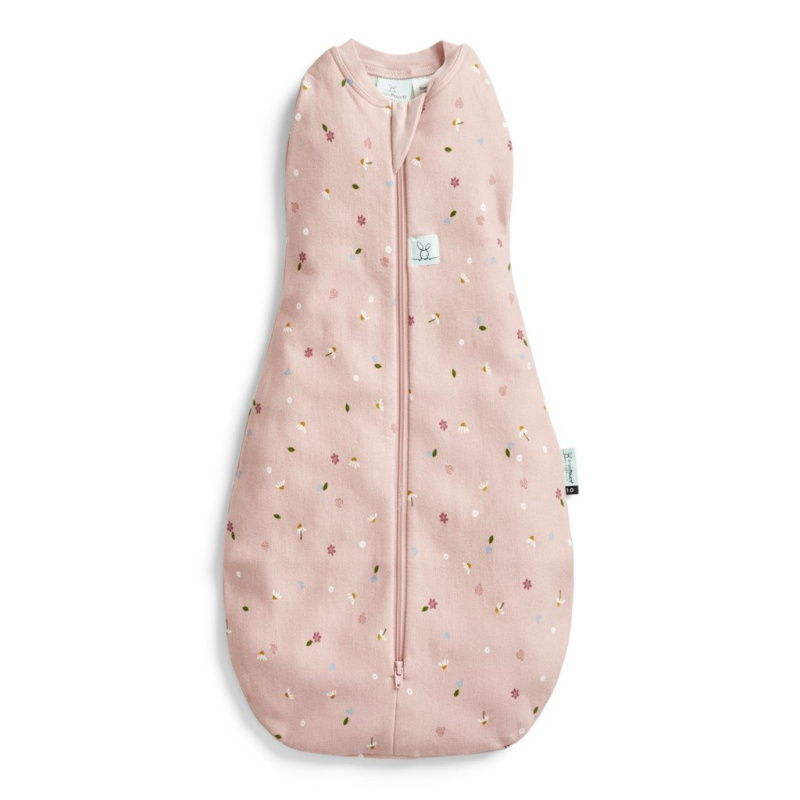 Ergopouch zavinovačka a spací pytel 2v1 Cocoon daisies 0,2 tog (3–6 měsíců, 6–8 kg)