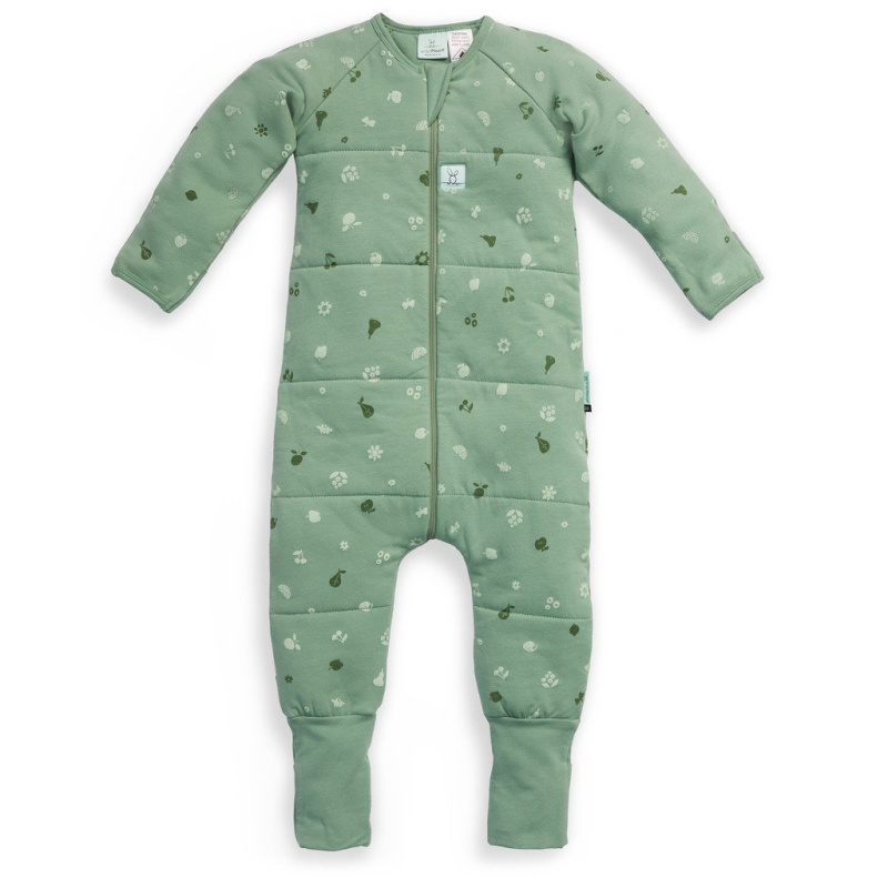 Ergopouch Overal na spaní organická bavlna Onesie Sweet Orchard 6-12 m, 2,5 tog