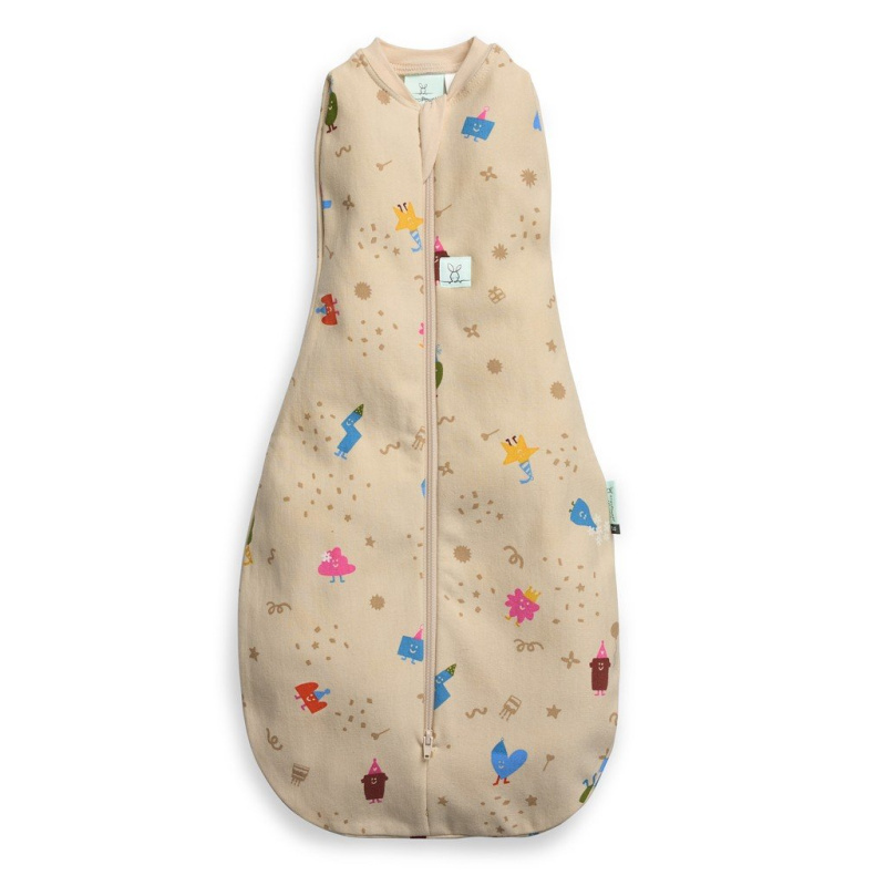 Ergopouch zavinovačka a spací pytel 2v1 Cocoon Birthday Blobs, 6–12 měsíců, 8–10 kg, 1 TOG
